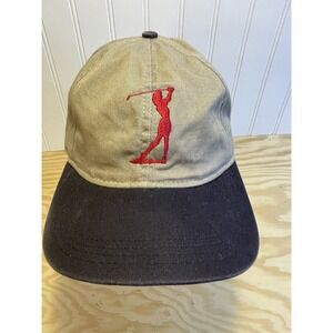 Roxxi Royal Grip  - Vintage Golf Leather Strap Pro Model Cap Hat - USA Golf